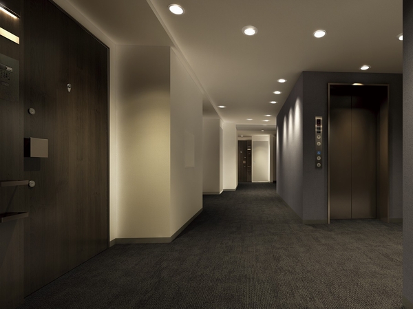 Protect your privacy, Adopt a corridor inside to enhance crime prevention. Almost reminiscent of the hotels of high class, Accustomed to proud mood every time you use (Rendering)