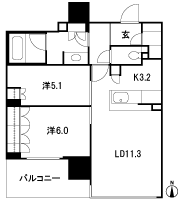 Floor: 2LDK, the area occupied: 60.5 sq m, Price: 27,580,000 yen ・ 35,330,000 yen
