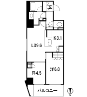 Floor: 2LDK, occupied area: 53.68 sq m, Price: 27,648,200 yen ・ 31,248,400 yen
