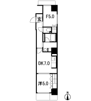 Floor: 1DK + F, the area occupied: 45.99 sq m, Price: 23,478,600 yen ・ 24,095,400 yen