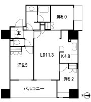 Floor: 3LDK, occupied area: 70.06 sq m, Price: 32,200,000 yen ・ 36,400,000 yen
