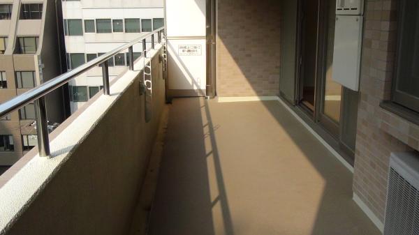 Balcony.  ■ Veranda ■  Because it is spacious veranda, Also it dries quickly and laundry.