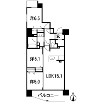 Floor: 3LDK, occupied area: 71.15 sq m, Price: 40,919,000 yen