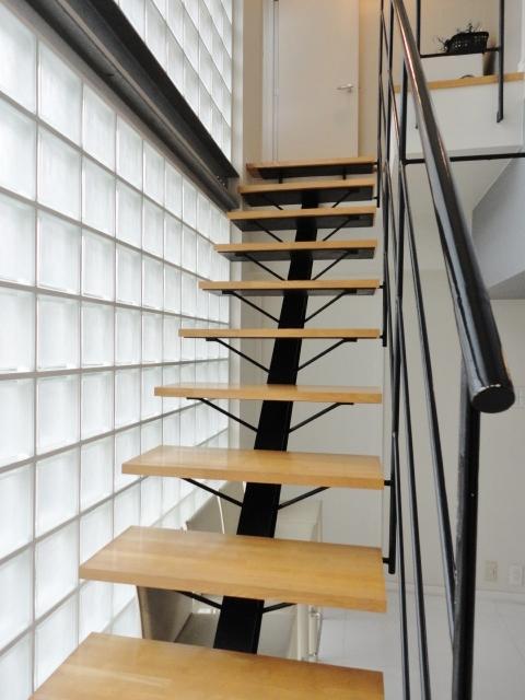 Other introspection. Stylish stairs ・ With handrail!
