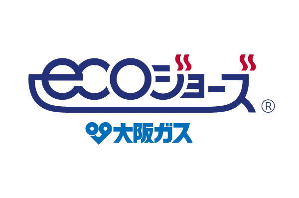 Other.  [Energy-saving hot water heater eco Jaws] Hot water heater of Osaka Gas to realize the energy conservation and effective use of waste heat "Eco Jaws" has been adopted (logo)