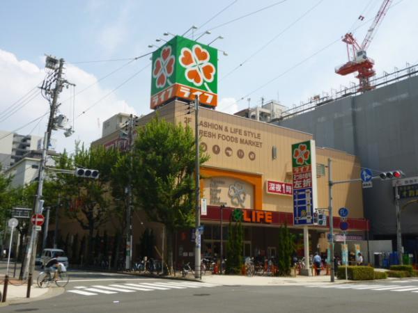Supermarket. Until Life Tenjinbashi shop 710m