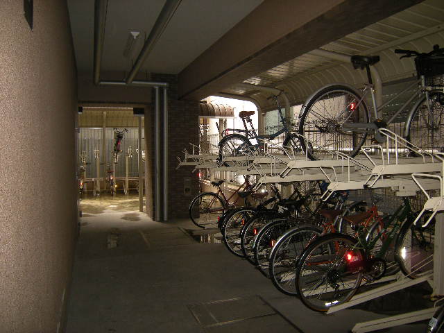 Other common areas. Bicycle-parking space