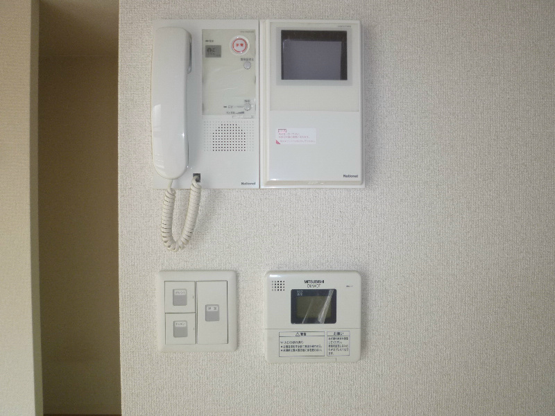 Security. Intercom with TV monitor