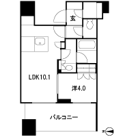 Floor: 1LDK, occupied area: 37.29 sq m, Price: 25,130,236 yen