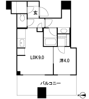Floor: 1LDK, occupied area: 37.79 sq m, Price: 23,480,868 yen