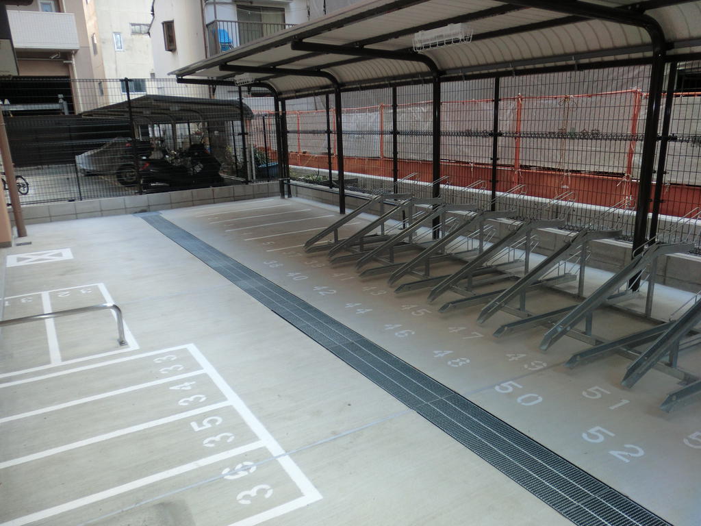 Other common areas. Bicycle-parking space