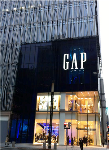 Shopping centre. 490m until GAP Shinsaibashi store (shopping center)