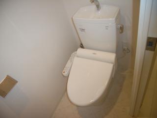 Toilet. With Washlet