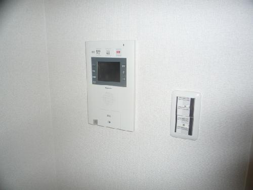 Security. Intercom with color monitor