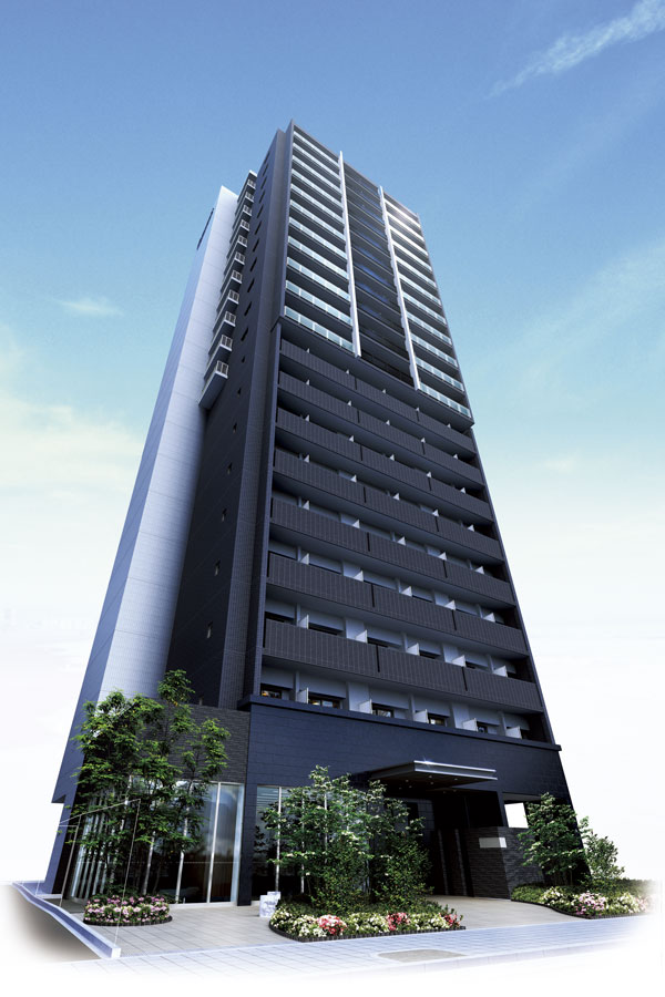 Buildings and facilities. 10 floor and above in the residential building construction and hotel-like inner hallway with the status of the premium floor, It is Urban Tower Residence to achieve a magnificent urban life (Exterior view)