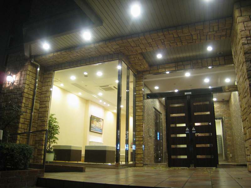 Entrance. It is this feeling that at night