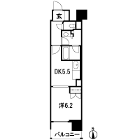 Floor: 1DK, occupied area: 32.51 sq m, Price: 17,670,000 yen