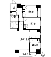 Floor: 3LDK, occupied area: 68.08 sq m, Price: 37,671,000 yen