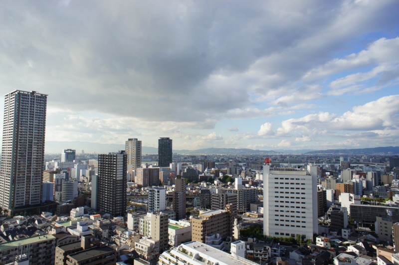 View. Northeastward balcony