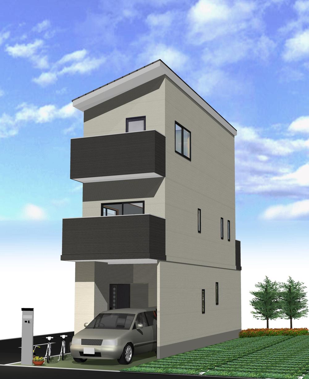 Building plan example (Perth ・ appearance). Building plan example Building area: 78.56 sq m (Image Perth)