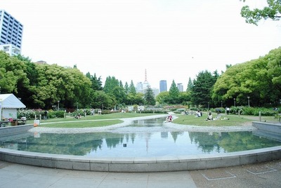 park. Utsubo Park until the (park) 400m