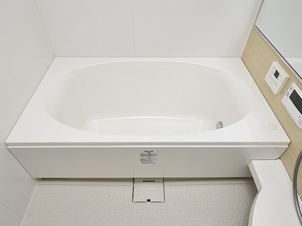 Bathing-wash room.  [Oval bathtub] Adopt a tub of oval with an emphasis on design and functionality. You can enjoy bath time to relax and relax (same specifications)