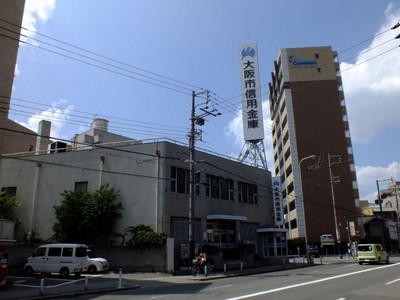 Bank. Osaka City Shinkin Bank 225m until the Fukushima Branch (Bank)