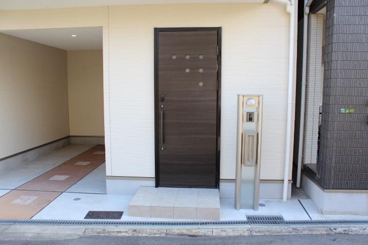Building plan example (introspection photo). Entrance door Since the electric lock is a lock at the push button ・ You can cancel. Okay even if both hands are busy ☆