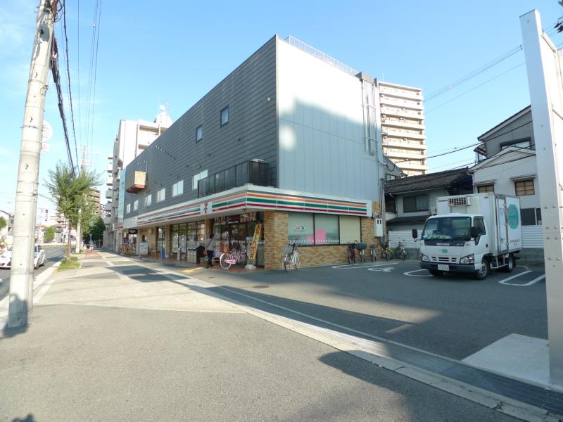 Convenience store. Seven-Eleven Osaka Ebie 2-chome up (convenience store) 387m