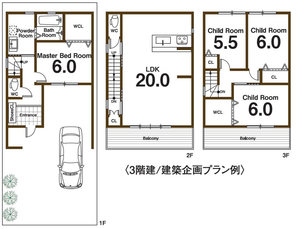Other introspection. Will be helpful plan (three-story). Because the floor plan is free design, We will continue to form an ideal on the architect and meeting customers.