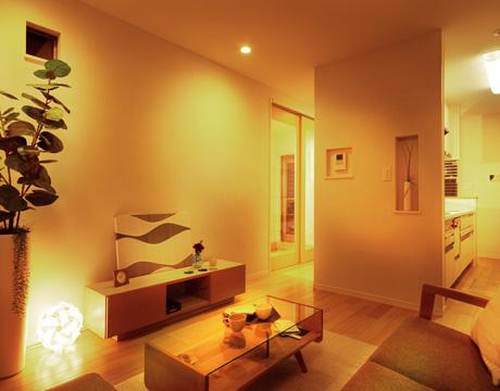 Same specifications photos (living). Example of construction