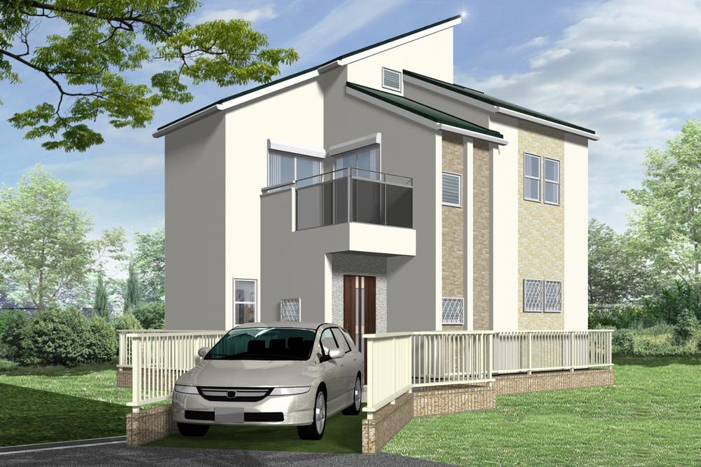 Floor plan. 31,300,000 yen, 4LDK, Land area 89.77 sq m , Building area 91.48 sq m ◆ Appearance image Exterior design is impressive witty shine in blue sky