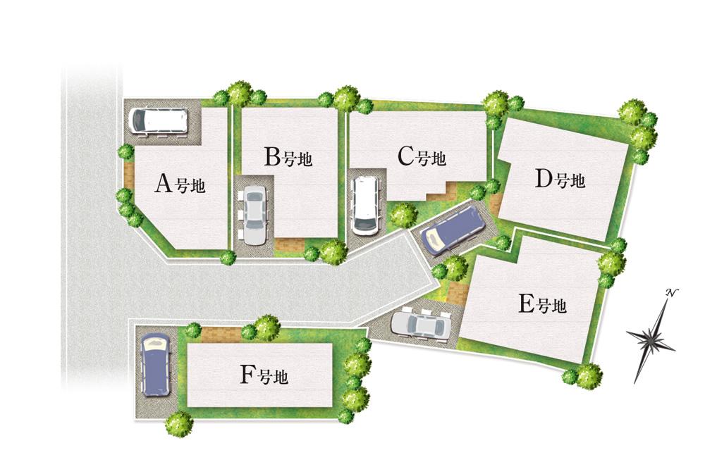 Floor plan. 32,800,000 yen, 4LDK, Land area 71.38 sq m , Building area 82.88 sq m   ◆ Compartment Figure Convenience of excellent town "Etoile Ville in this" And new urban development is the start of the clean compartment! !