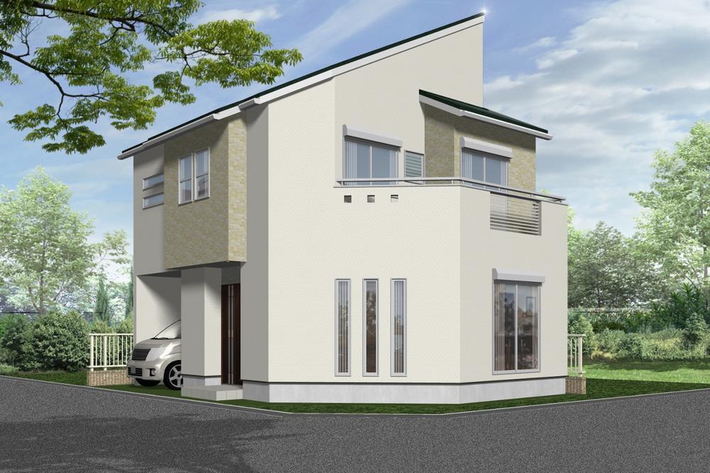 Rendering (appearance). ◆ Appearance image Exterior design is impressive witty shine in blue sky