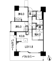 Floor: 3LDK, occupied area: 66.13 sq m, Price: 29,670,000 yen