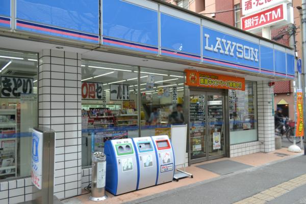 Convenience store. Lawson Higashinakamoto 3-chome up (convenience store) 215m