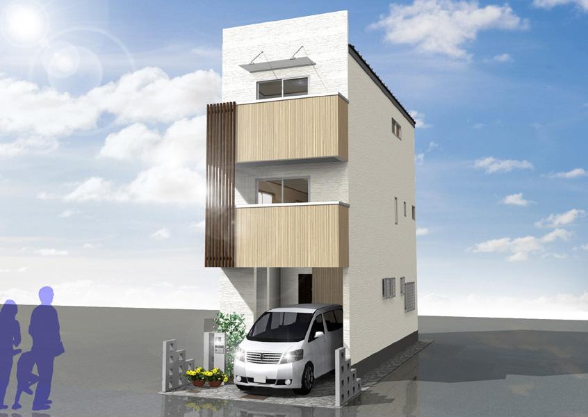 Building plan example (Perth ・ appearance). Building plan example (No. 1 place) building price 18 million yen, Building area 94.77 sq m