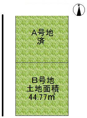 Compartment figure. 26,800,000 yen, 4LDK, Land area 44.77 sq m , Building area 88.96 sq m total two-compartment (Limited 1 compartment)