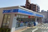 Convenience store. Peripheral Lawson Higashi Sumiyoshi Yusato shop Up to 220m 220m