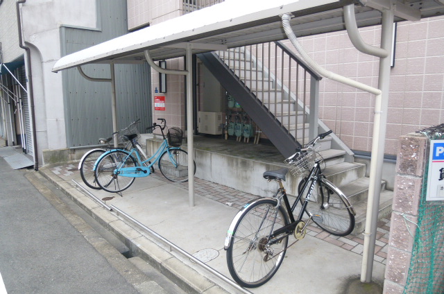 Other common areas. Bicycle parking space