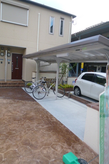 Other common areas. Bicycle parking space equipped