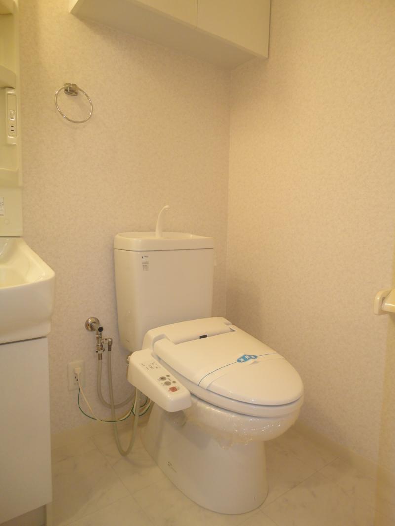 Toilet. With cleaning toilet seat! ! 