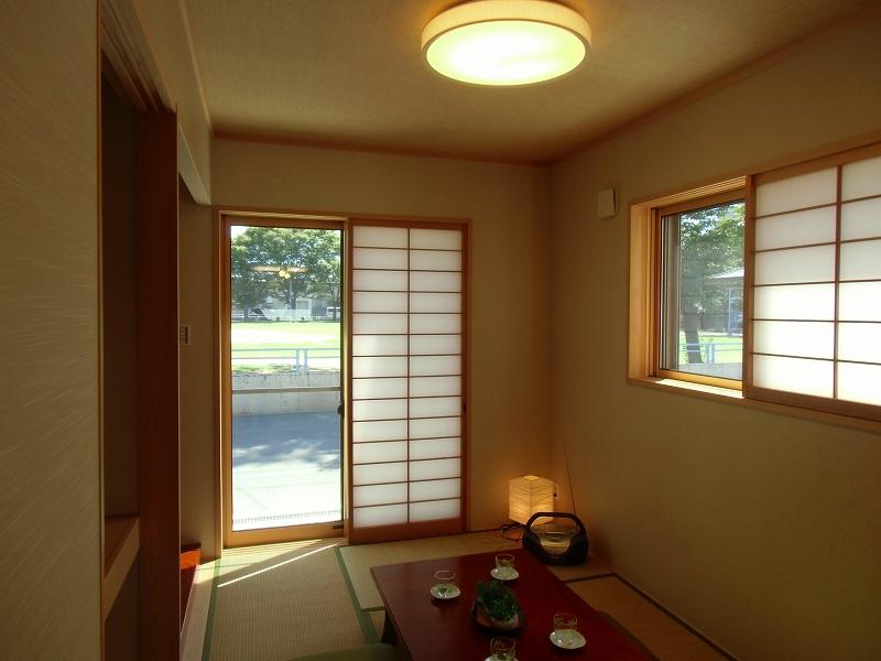 Model house photo. It is also equipped with spacious Japanese-style room