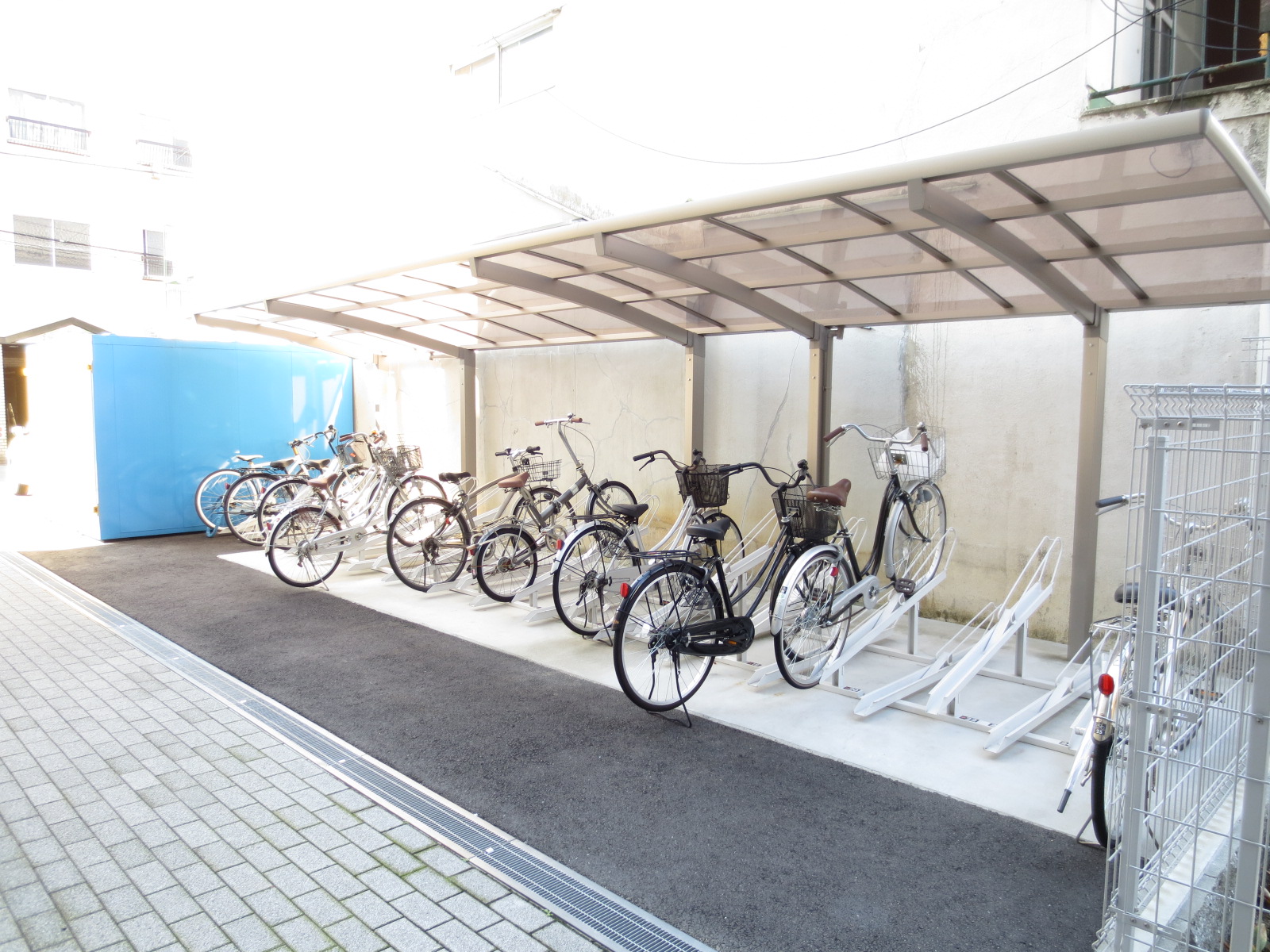 Other common areas. Bicycle-parking space