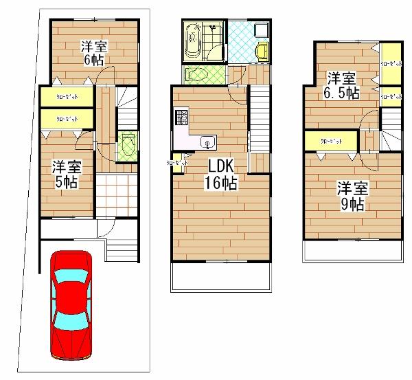 Building plan example (floor plan). Building plan example Free plan possible Please tell us a commitment.  Primary design ・ While We architect and consultation I will think of the floor plan. 
