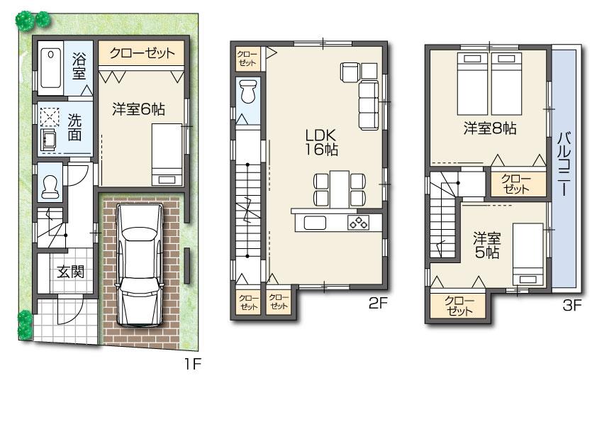 Building plan example (floor plan). Building plan example ( Issue land) Floor plan can also change Please consult. 