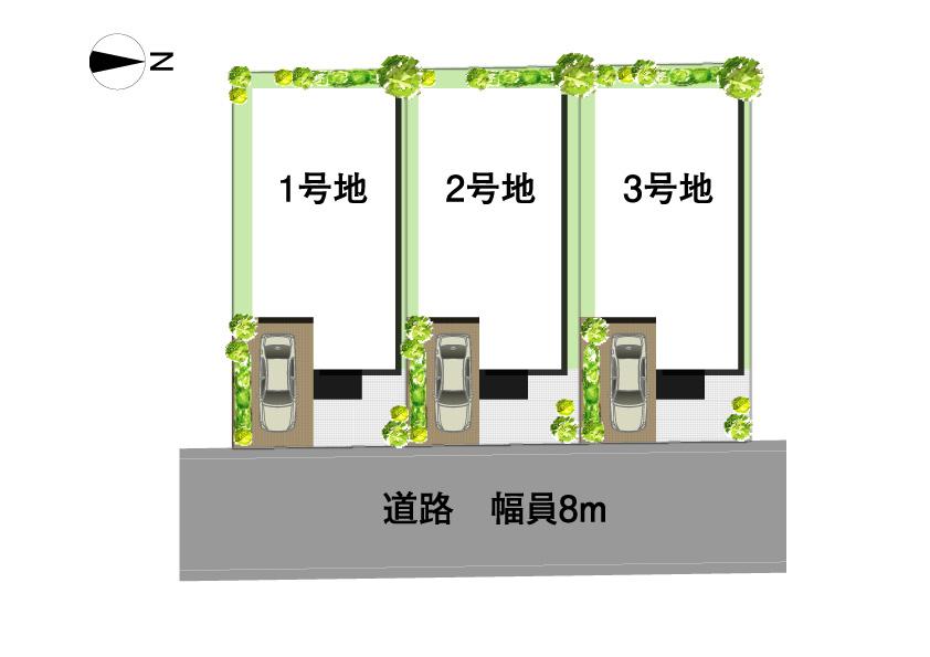 The entire compartment Figure. All three compartment. There before the road spacious 8M.