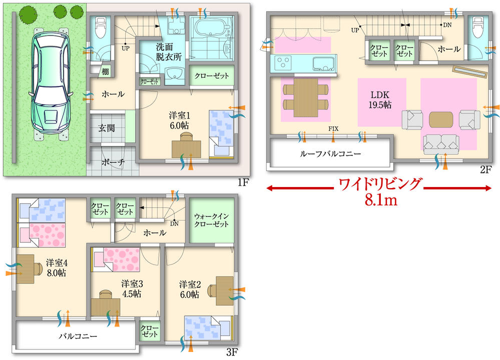 Other. F No. land Floor plan