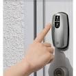 Entrance. Entrance lock, of course employs a touch sensor key.