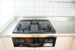 Kitchen. A wider range of cuisine in a three-burner stove